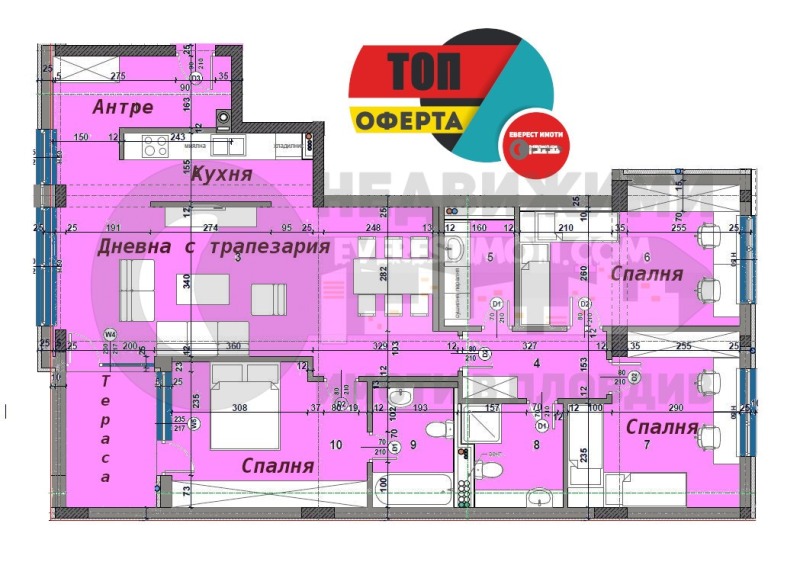 Продава 4-СТАЕН, гр. София, Овча купел 2