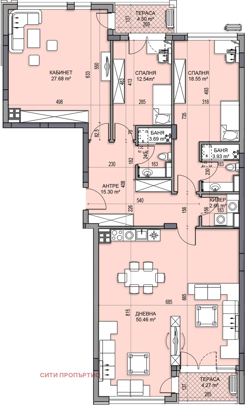 Te koop  3 slaapkamers Plovdiv , Gagarin , 192 m² | 26144319 - afbeelding [8]