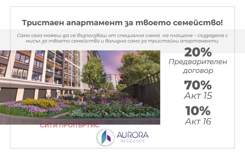 На продаж  3 кімнатна Пловдив , Гагарин , 192 кв.м | 26144319