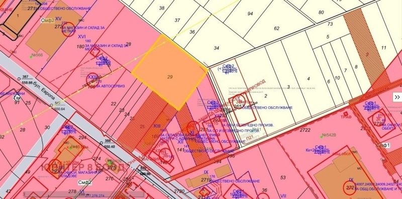 Eladó  Cselekmény Sofia , Republika , 8200 négyzetméter | 38508805