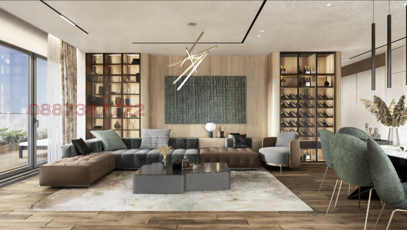 Zu verkaufen  1 Schlafzimmer Sofia , Doktorski pametnik , 73 qm | 63373282 - Bild [5]