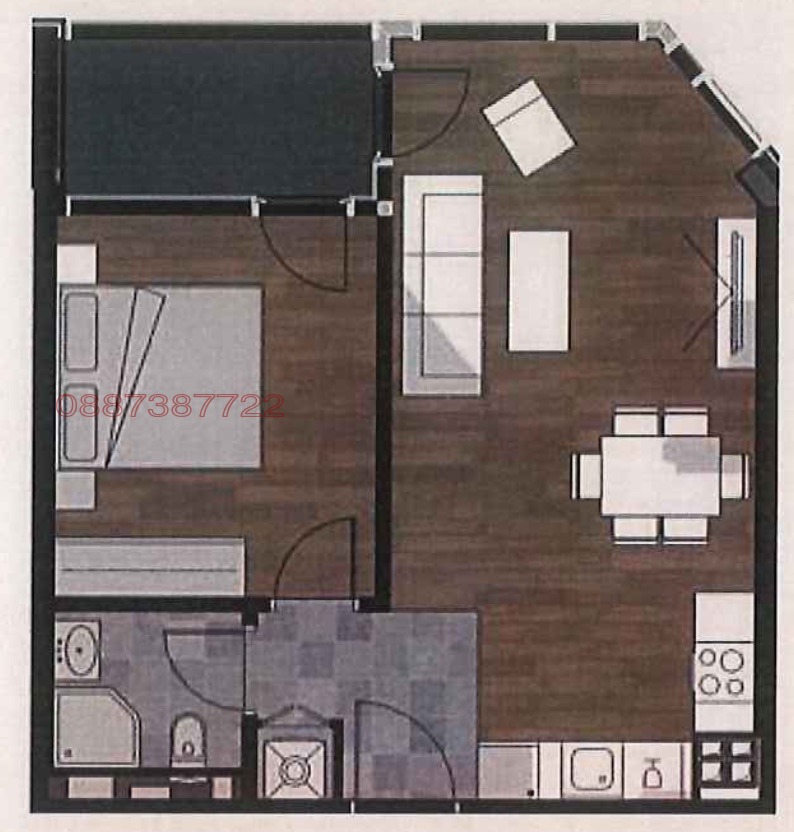 For Sale  1 bedroom Sofia , Doktorski pametnik , 73 sq.m | 16962835