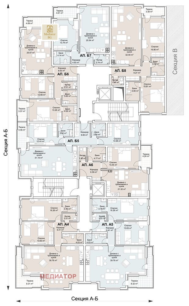 Продава  3-стаен град София , Лозенец , 116 кв.м | 35010516 - изображение [17]