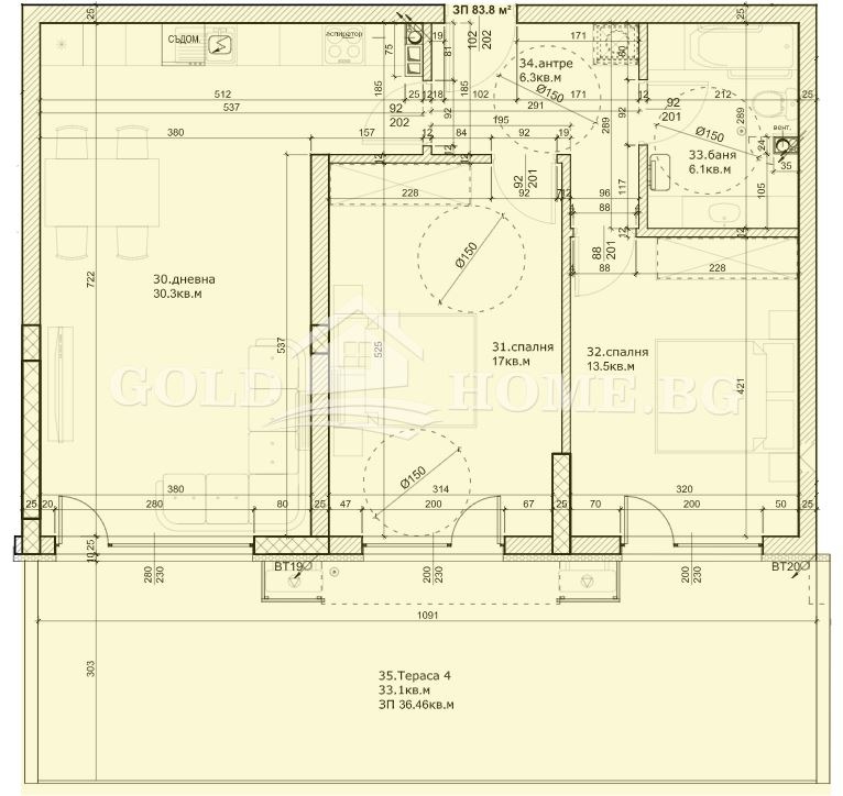 Продава 3-СТАЕН, гр. Пловдив, Остромила, снимка 2 - Апартаменти - 56257680
