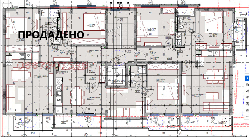 Продава  3-стаен град Плевен , Широк център , 89 кв.м | 42346983 - изображение [6]