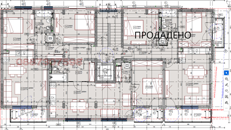 Продава  3-стаен град Плевен , Широк център , 89 кв.м | 42346983 - изображение [5]