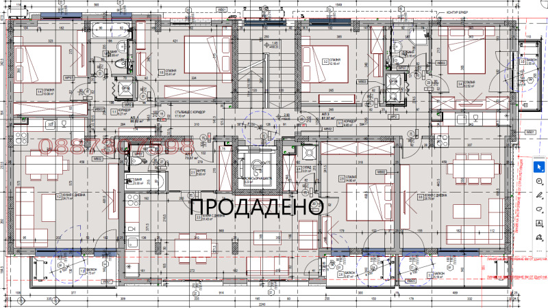 Продава  3-стаен град Плевен , Широк център , 89 кв.м | 42346983 - изображение [4]