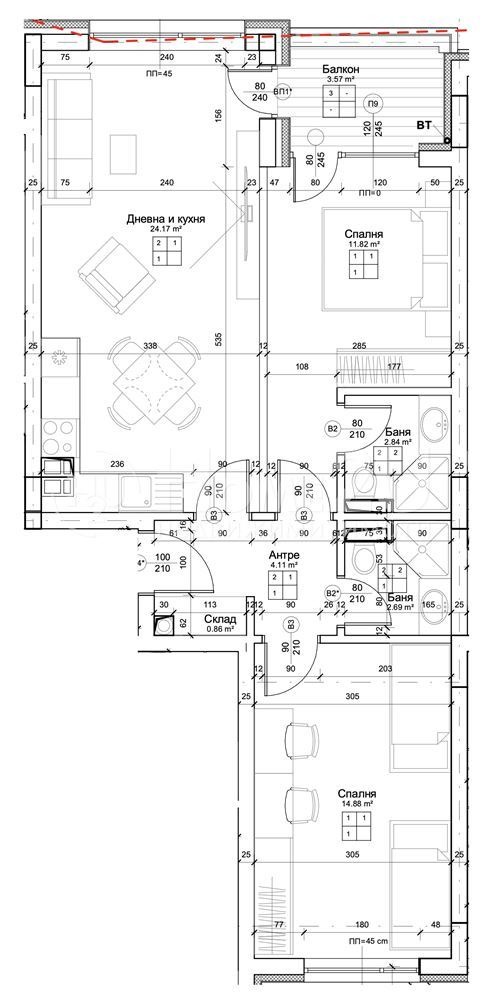 Продава  3-стаен град София , Малинова долина , 94 кв.м | 45176868 - изображение [11]