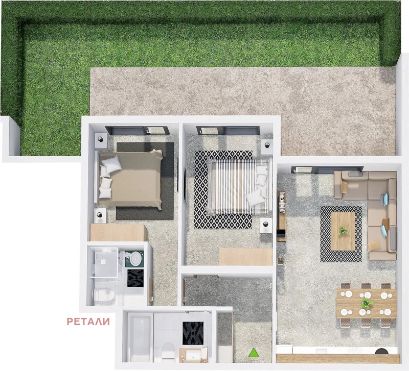 Te koop  2 slaapkamers Plovdiv , Proslav , 128 m² | 44532598 - afbeelding [5]