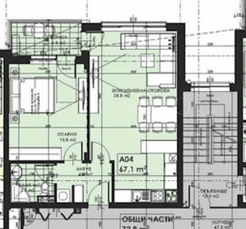 Продава 2-СТАЕН, гр. София, Малинова долина, снимка 9 - Апартаменти - 53133848