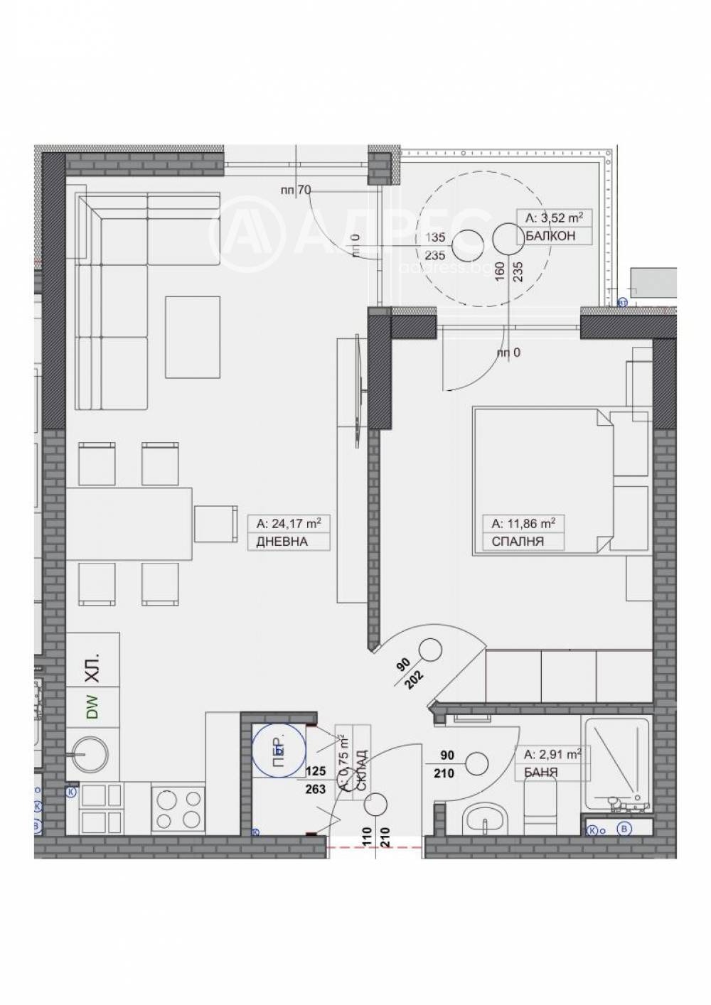 Продава 2-СТАЕН, гр. София, Надежда 3, снимка 4 - Апартаменти - 54615215