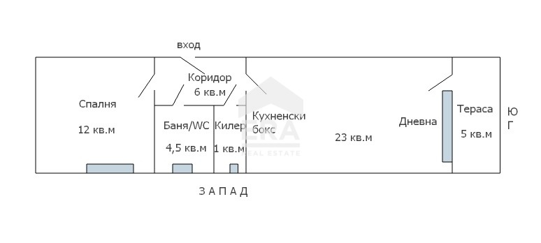 Продава 2-СТАЕН, гр. Варна, Галата, снимка 15 - Апартаменти - 56068065