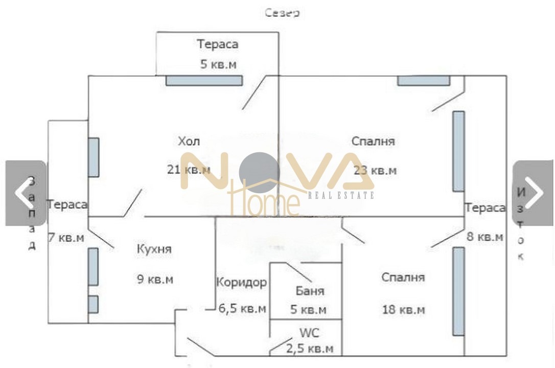 Продава 4-СТАЕН, гр. Варна, Чайка, снимка 15 - Апартаменти - 53888170