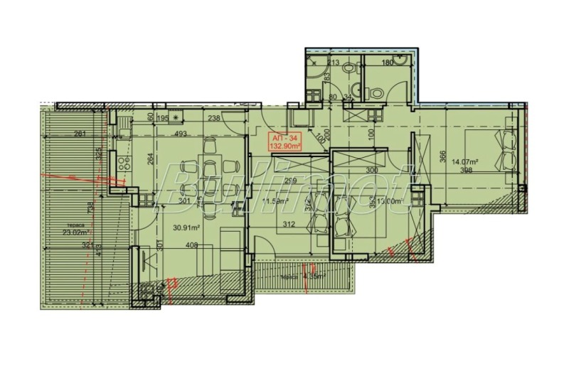 Продава  4-стаен град Варна , Левски 2 , 150 кв.м | 92618788 - изображение [2]