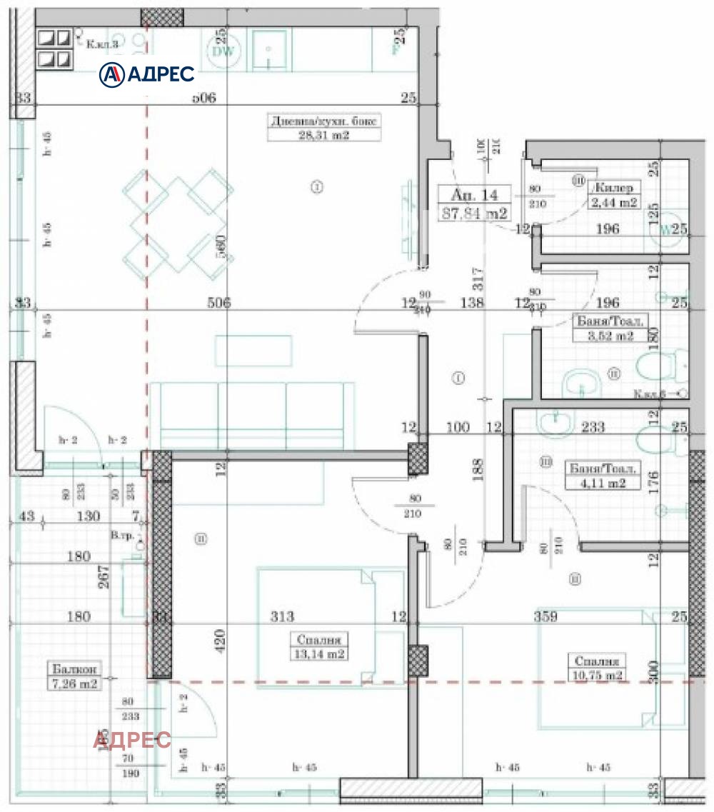 Продава 3-СТАЕН, гр. Варна, Левски 1, снимка 2 - Апартаменти - 56218115