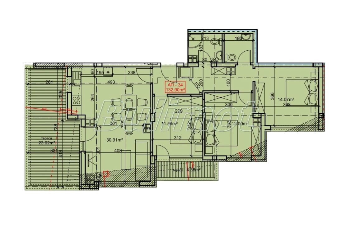 Продава 4-СТАЕН, гр. Варна, Левски 2, снимка 2 - Апартаменти - 51178841