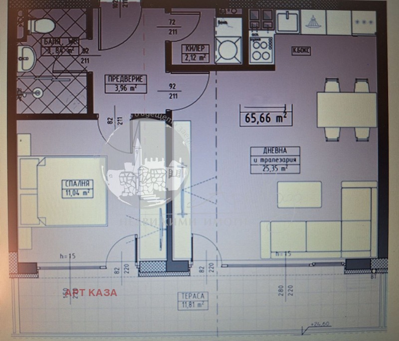 Продава 2-СТАЕН, гр. Пловдив, Христо Смирненски, снимка 1 - Aпартаменти - 46532019