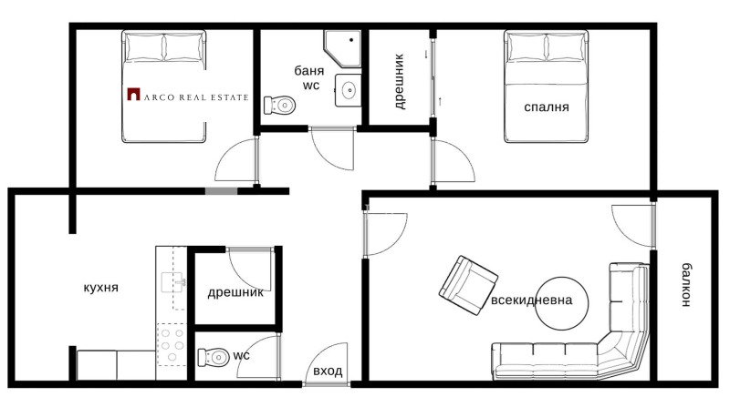 Продава 3-СТАЕН, гр. София, Люлин 9, снимка 16 - Апартаменти - 52989835