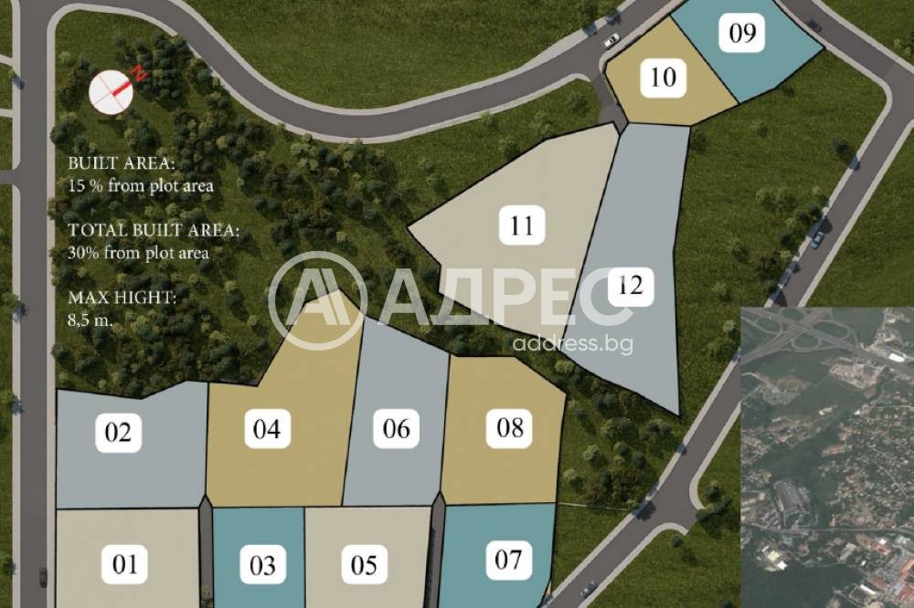 Продава ПАРЦЕЛ, гр. София, Бояна