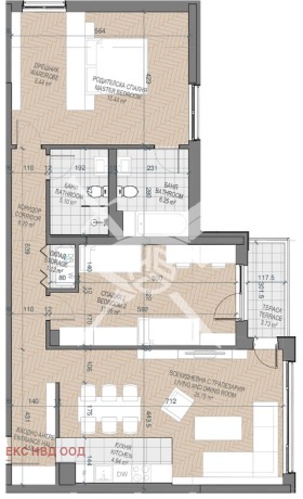 2 slaapkamers Kamenitsa 1, Plovdiv 1