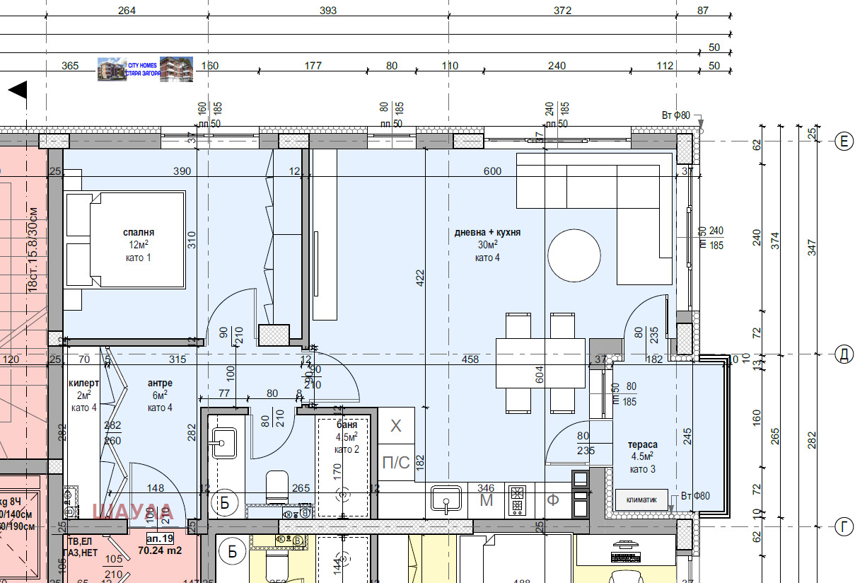 Продава 2-СТАЕН, гр. Стара Загора, Железник - център, снимка 2 - Апартаменти - 53844136