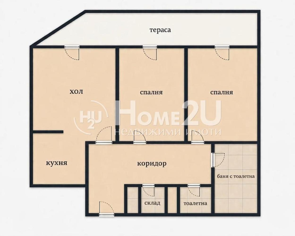 Продава 3-СТАЕН, гр. Пловдив, Съдийски, снимка 6 - Апартаменти - 54498004