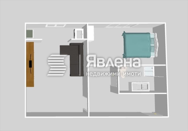 Продава 2-СТАЕН, гр. София, Хаджи Димитър, снимка 12 - Апартаменти - 54480469