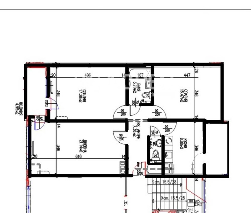 Продава  3-стаен град София , Младост 4 , 89 кв.м | 41550737