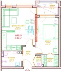 Продава  2-стаен град Бургас , Хоризонт , 69 кв.м | 46288600 - изображение [6]