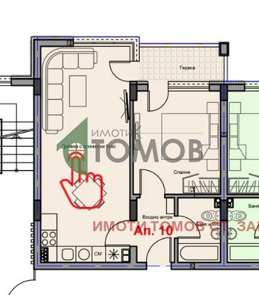 Продава 2-СТАЕН, гр. Стара Загора, Загорка, снимка 2 - Апартаменти - 52572536