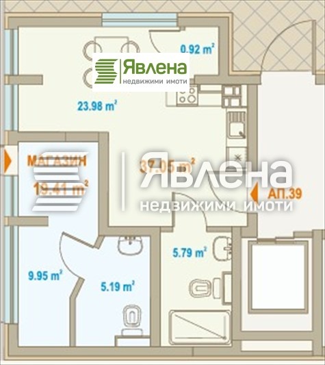 Продава МАГАЗИН, гр. София, Зона Б-5, снимка 2 - Магазини - 52958870