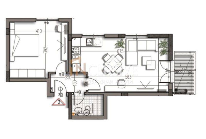 Продава 2-СТАЕН в град Варна, Цветен квартал - 79 кв.м / 123 500 € » 241 545.01 лв., ИНКЛУЗИВ ВАРНА