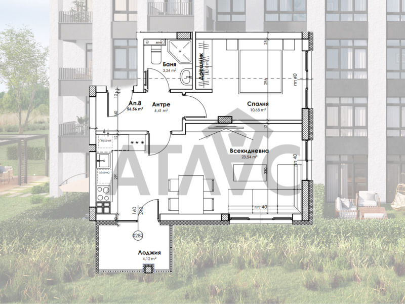 Продава 2-СТАЕН, гр. Пловдив, Прослав