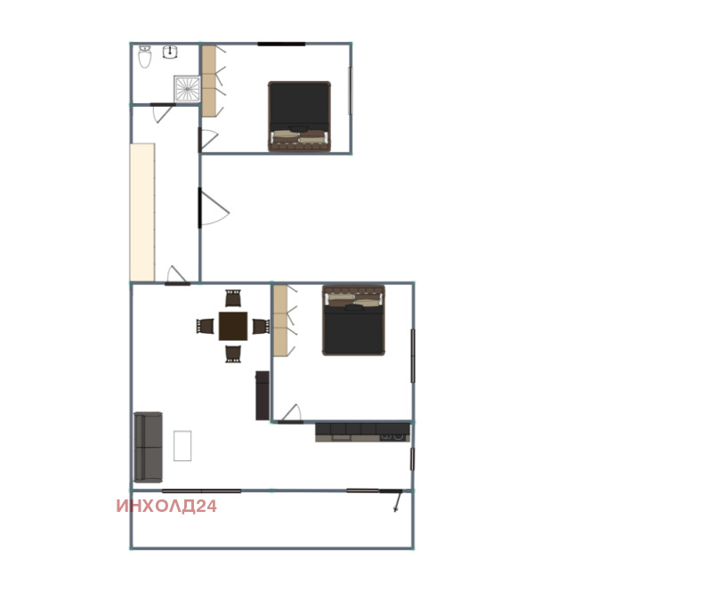 Till salu  Hus Golv Sofia , Levski , 85 kvm | 33057563 - bild [2]
