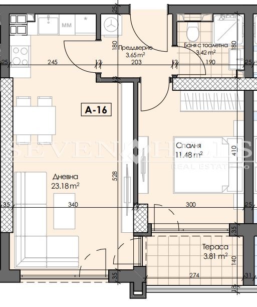 Продава 2-СТАЕН, гр. Пловдив, Гагарин, снимка 2 - Aпартаменти - 49300807