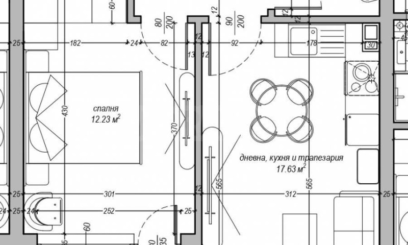 De vânzare  1 dormitor Sofia , Malinova dolina , 65 mp | 17617189 - imagine [5]