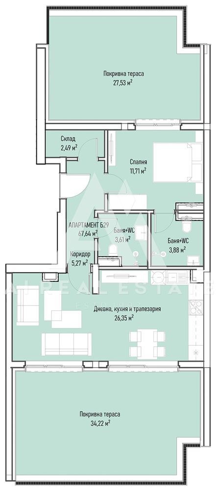 Продава 2-СТАЕН, гр. София, Младост 4, снимка 2 - Апартаменти - 56161498