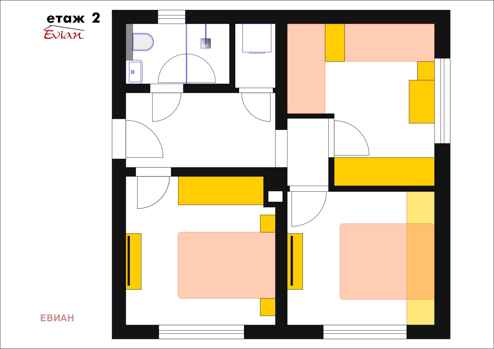 Продава КЪЩА, с. Червена вода, област Русе, снимка 14 - Къщи - 51249081