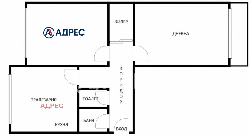 Продава 2-СТАЕН, гр. Варна, Младост 1, снимка 3 - Aпартаменти - 47547868