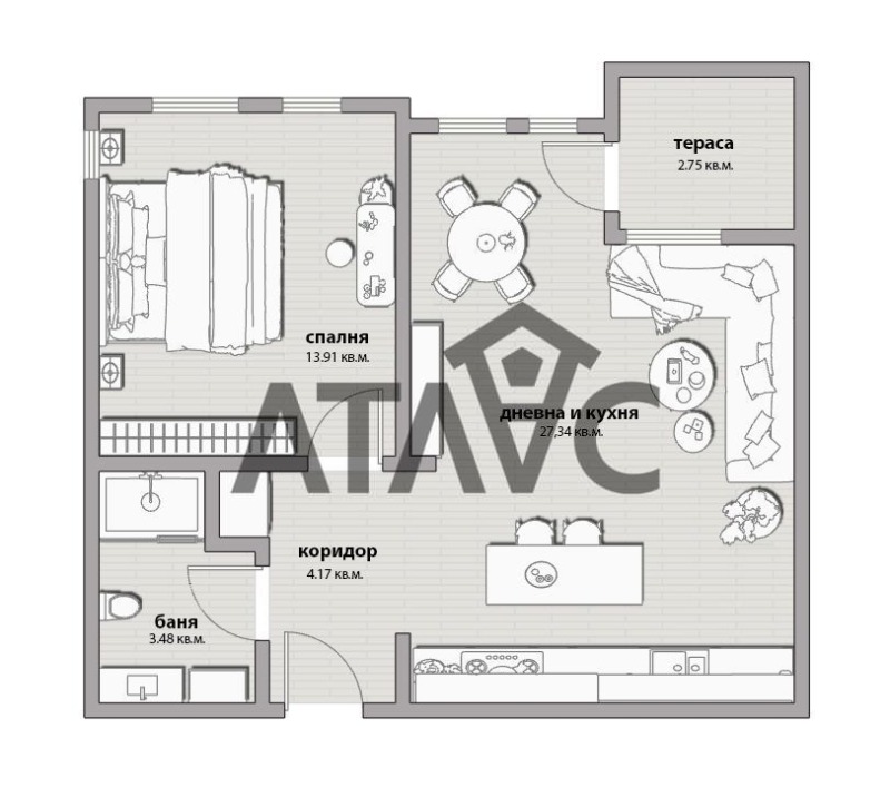 Продава 2-СТАЕН, гр. Пловдив, Остромила