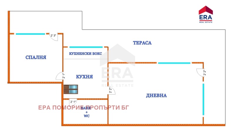 Продава 2-СТАЕН, гр. Поморие, област Бургас, снимка 9 - Апартаменти - 56268532