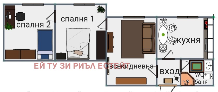 Продава 2-СТАЕН, гр. София, Лозенец