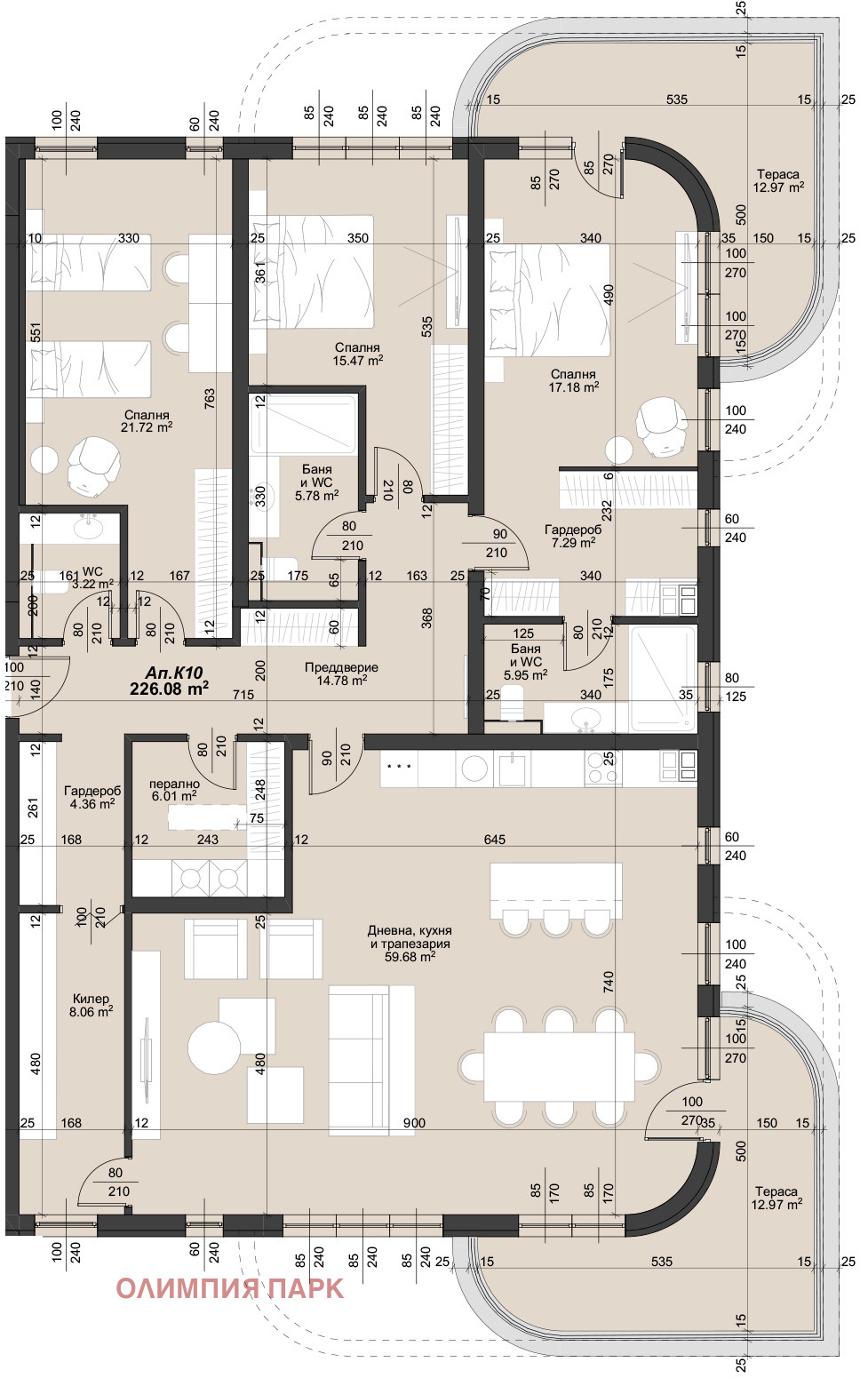 Продава 4-СТАЕН, гр. Пловдив, Тракия, снимка 2 - Апартаменти - 54023984
