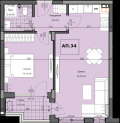 Продава  2-стаен град Пловдив , Гагарин , 70 кв.м | 17573142 - изображение [4]