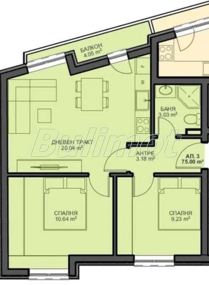 À venda  2 quartos Varna , Pogrebi , 75 m² | 82535792 - imagem [2]