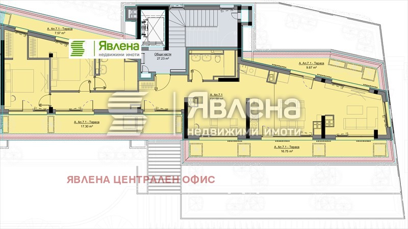 Продава 4-СТАЕН, гр. София, Кръстова вада, снимка 2 - Aпартаменти - 47110859