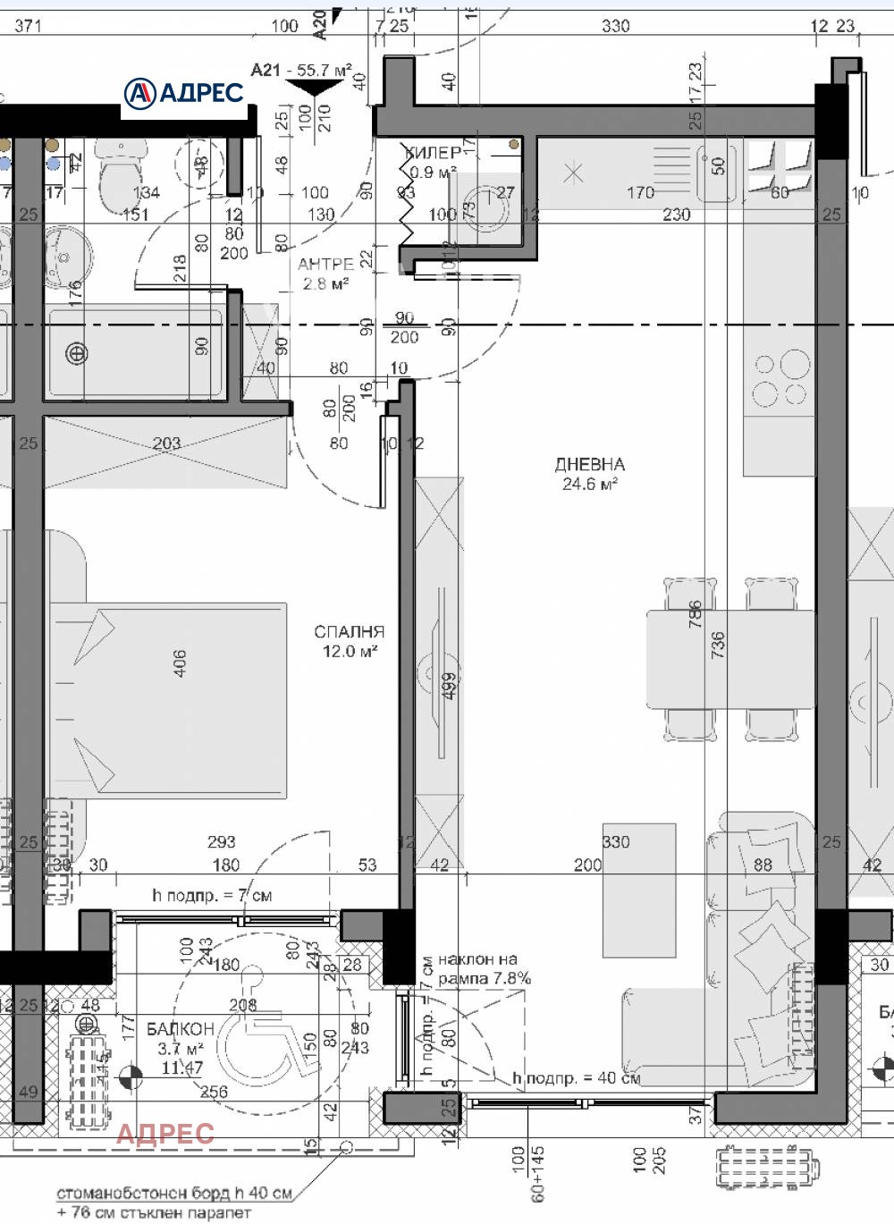 Продава 2-СТАЕН, гр. Варна, Владислав Варненчик 1, снимка 4 - Апартаменти - 53870045