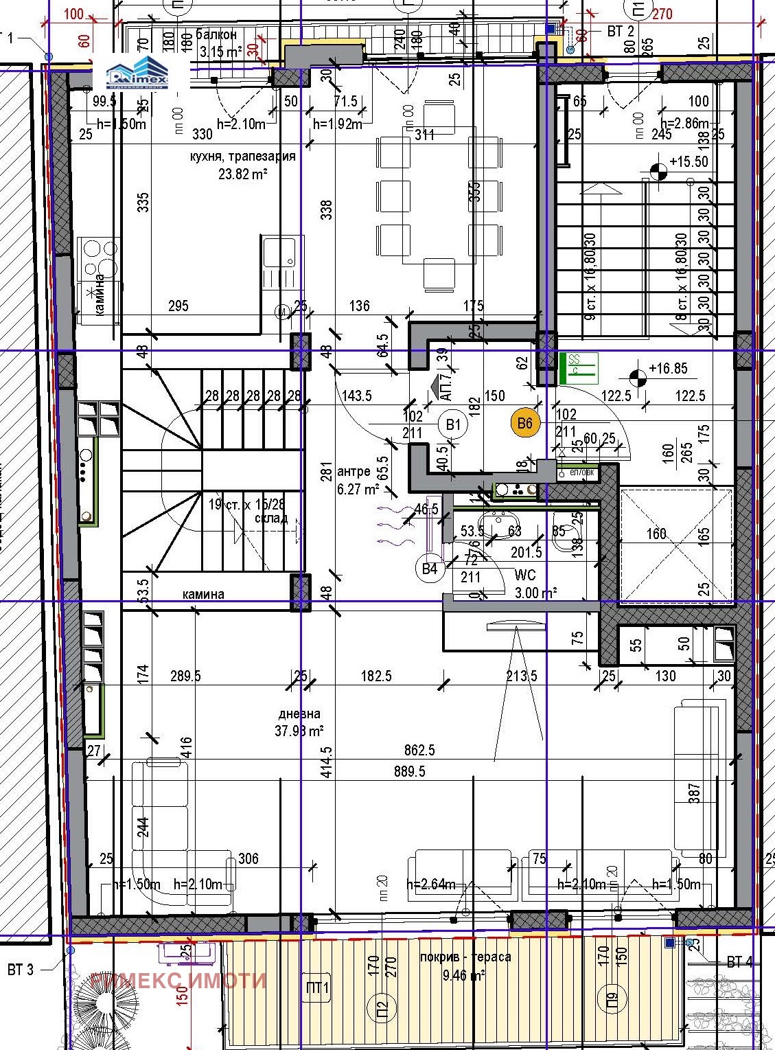 Продава МЕЗОНЕТ, гр. София, Център, снимка 2 - Апартаменти - 47575963