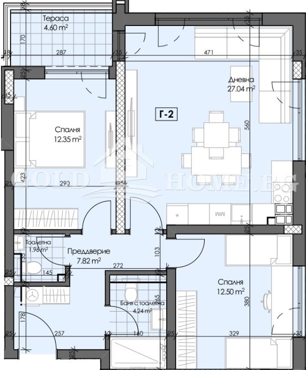 Продава 3-СТАЕН, гр. Пловдив, Гагарин, снимка 5 - Aпартаменти - 49357031