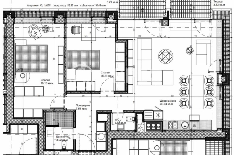 À venda  2 quartos Sofia , Manastirski livadi , 130 m² | 32765294 - imagem [2]